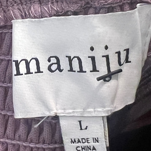 Elegant Lavender Chiffon Gown size L - Picture 6 of 6